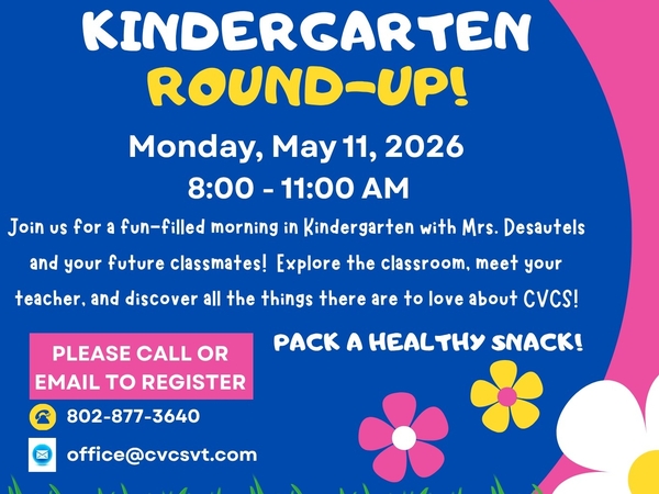 Incoming Kindergarten Round-Up